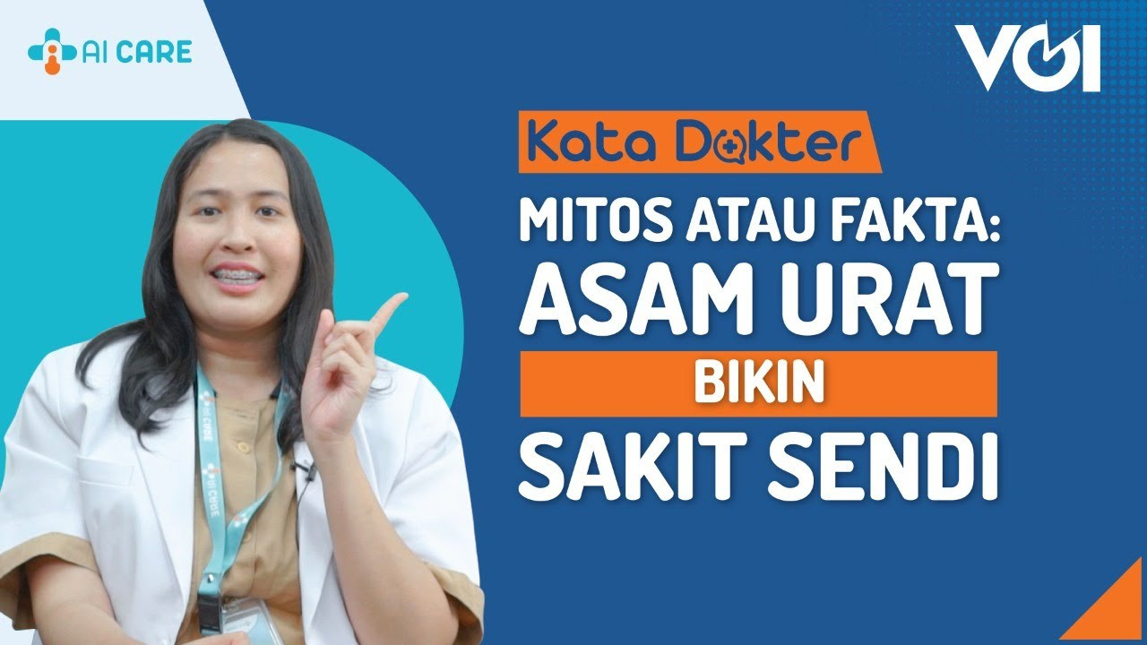 Mitos Atau Fakta, Asam Urat Bikin Sakit Sendi